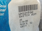 WH12X598 905C297G006 GE OEM Washer Water  Temperature Switch H9a1