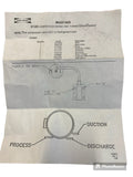 NEW GENUINE OEM SUB ZERO #4201400 D120 Compressor Wiring And Tubing Arrangement